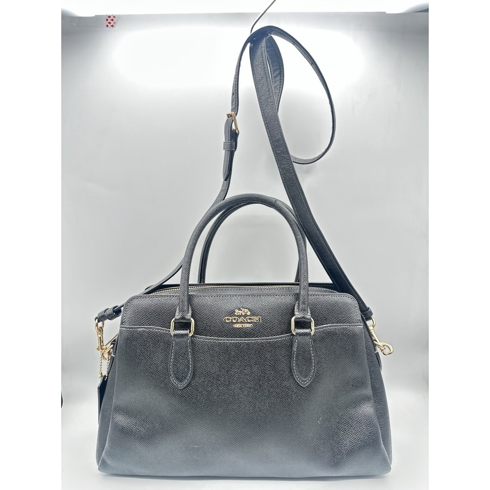COACH Mini Darcy Carryall Crossbody Bag CH172 – Black – Stylish & Compact